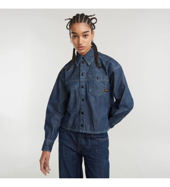 G-Star Cropped shirt blue