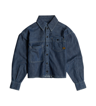 G-Star Cropped shirt blue