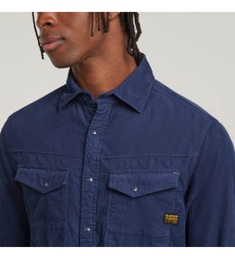 G-Star Hemd Dakota Slim navy