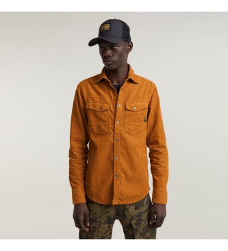 G-Star Camisa Dakota Slim marrn