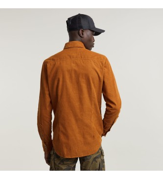 G-Star Dakota Slim Shirt bruin