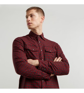 G-Star Dakota Slim Shirt rdbrun