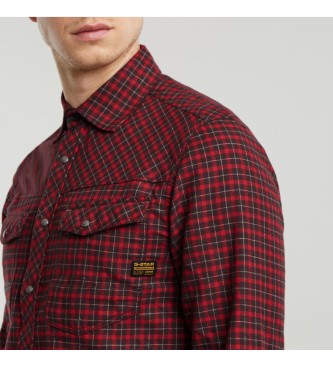 G-Star Dakota Slim Shirt maroon