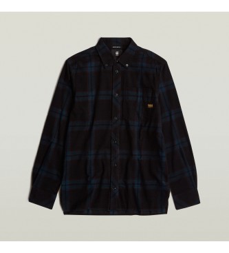 G-Star Skjorte One Pocket Regular navy