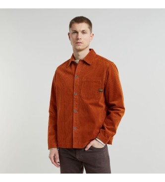 G-Star Camisa One Pocket Regular marrn