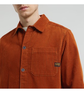 G-Star One Pocket Regular Shirt brown