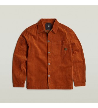 G-Star Camisa One Pocket Regular marrn