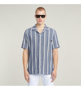G-Star Camisa One Pocket Regular azul