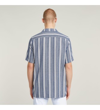 G-Star Camisa One Pocket Regular azul