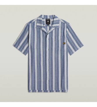 G-Star Camisa One Pocket Regular azul