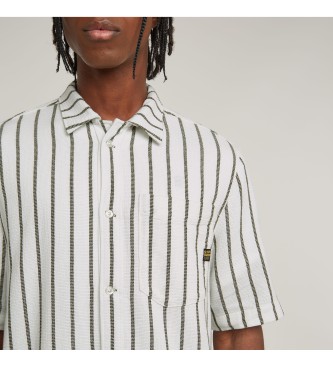 G-Star Camisa One Pocket Regular blanco