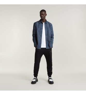 G-Star Skjorta Regular Denim bl