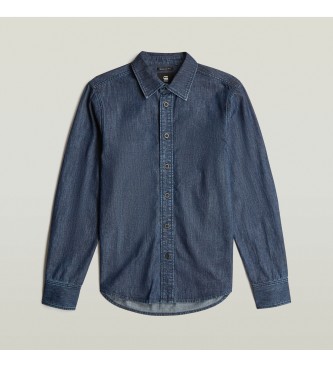 G-Star Shirt Regular Denim blue