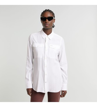 G-Star Slim Pocket Shirt vit