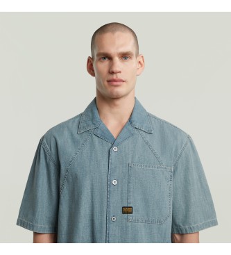 G-Star Track Relaxed Shirt blauw