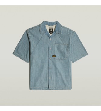 G-Star Track Relaxed Shirt blauw