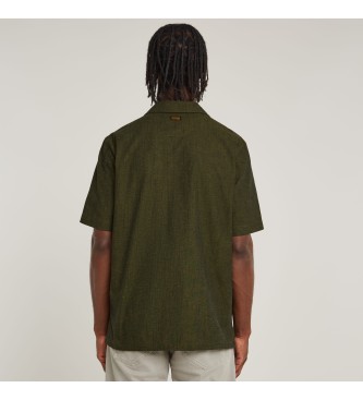 G-Star Workwear Resort Regular skjorte sort