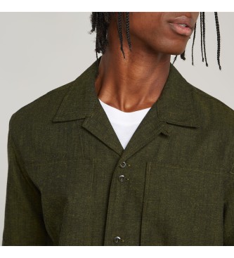G-Star Workwear Resort Regular skjorte sort