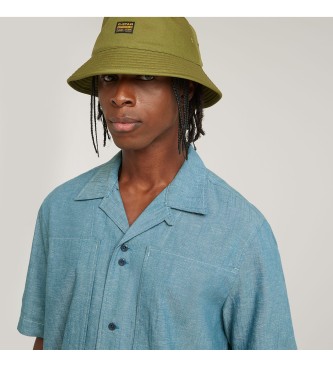 G-Star Camisa Workwear Resort Regular azul