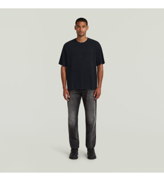G-Star Maglietta squadrata Acid Wash nera