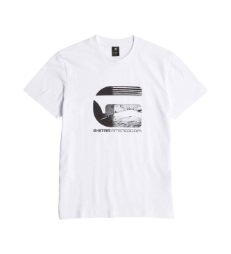 G-Star T-shirt Amsterdam blanc