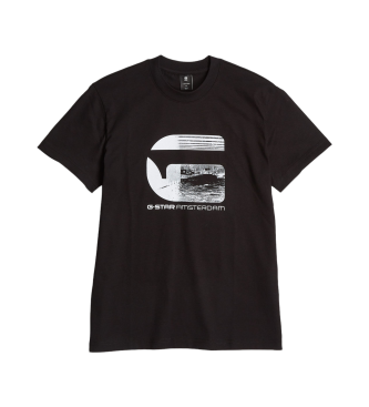 G-Star Camiseta Amsterdam negro