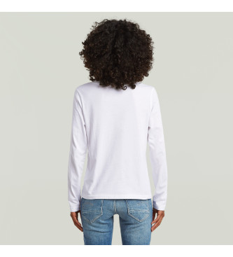 G-Star T-shirt Voornaad wit