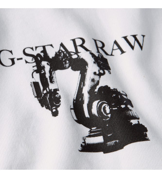 G-Star T-shirt Industry Back Graphic Boxy branco