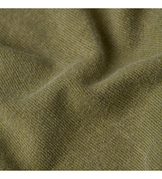 G-Star T-shirt Overdyed Center Chest verde