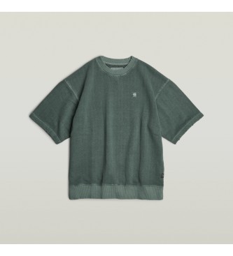 G-Star T-shirt overdyed solta verde
