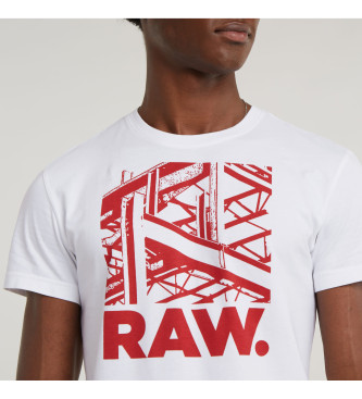 G-Star Raw Construction T-shirt hvid