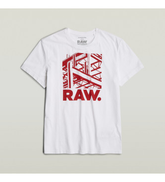 G-Star Majica Raw Construction bela