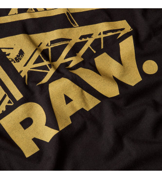 G-Star T-shirt Raw Construction czarny