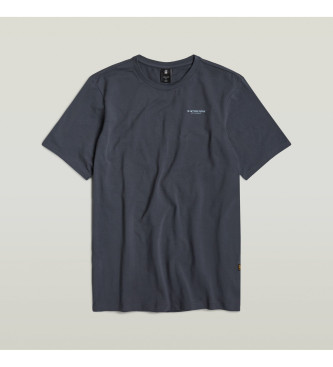 G-Star T-shirt base slim blu scuro