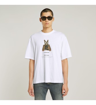 G-Star Archive Print Boxy T-shirt blanc