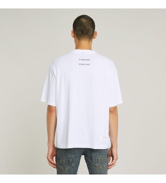 G-Star Archive Print Boxy T-shirt blanc