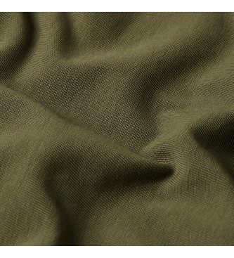 G-Star Camisola com nervuras em arco com grfico nas costas verde