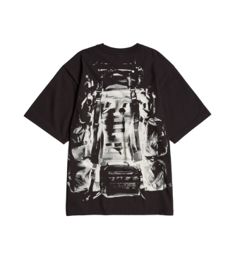 G-Star T-shirt Backpack Graphic Boxy preto