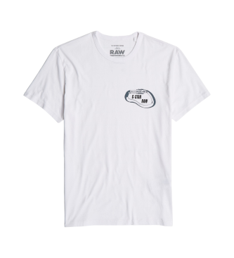 G-Star Camiseta Carabiner Logo blanco