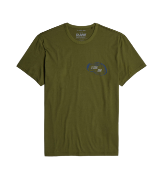 G-Star Carabiner Logo T-shirt groen