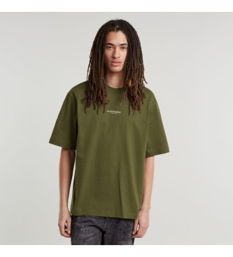 G-Star Center Chest Boxy T-shirt grn