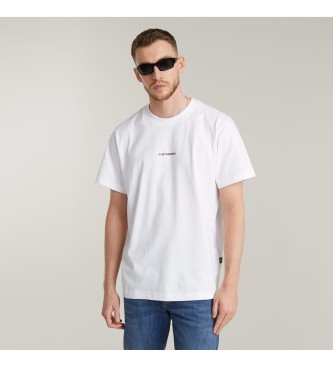 G-Star Center Chest Logo Loose T-shirt vit