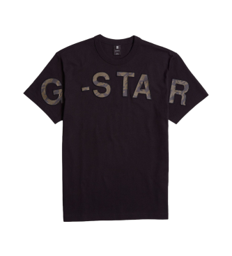 G-Star T-shirt Embro Print zwart