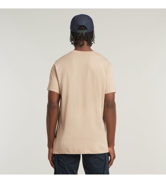 G-Star Camiseta Flyer Graphic beige