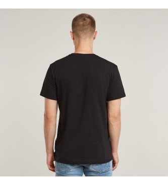 G-Star Flyer grafisch T-shirt zwart