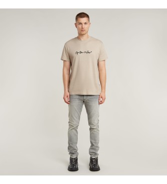 G-Star G-Script T-shirt beige