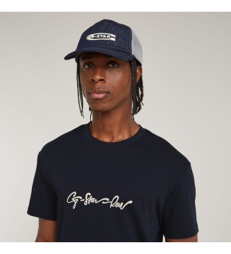 G-Star G-Script T-shirt marinbl
