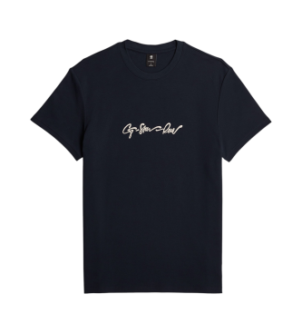 G-Star G-Script T-shirt marinbl