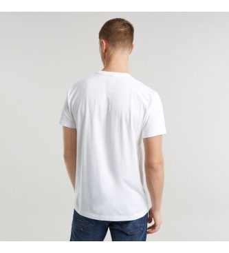 G-Star T-shirt com grfico gradiente branco