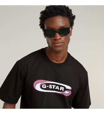 G-Star Gradient Old Skool T-shirt svart